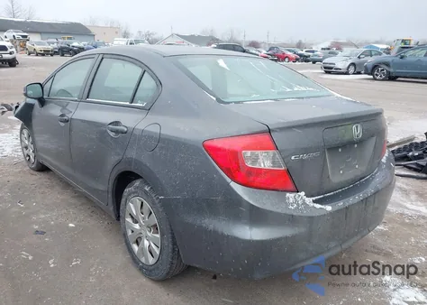 2012 Honda Civic Lx from USA, damaged, VIN 2HGFB2F59CH581390